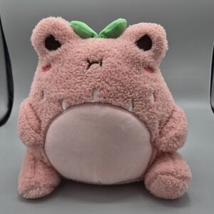 Cuddle‎ Barn WaWa Strawberry Frog Plush